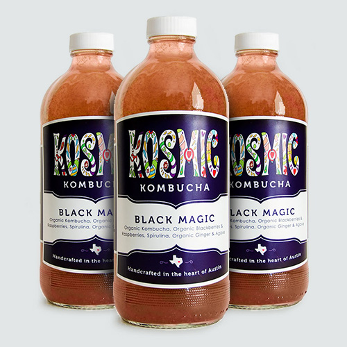 Kosmic Kombucha for a healthy beverage